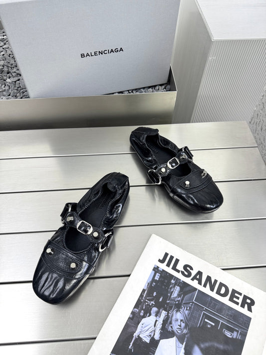balenciaga bailarinas mary jane negras