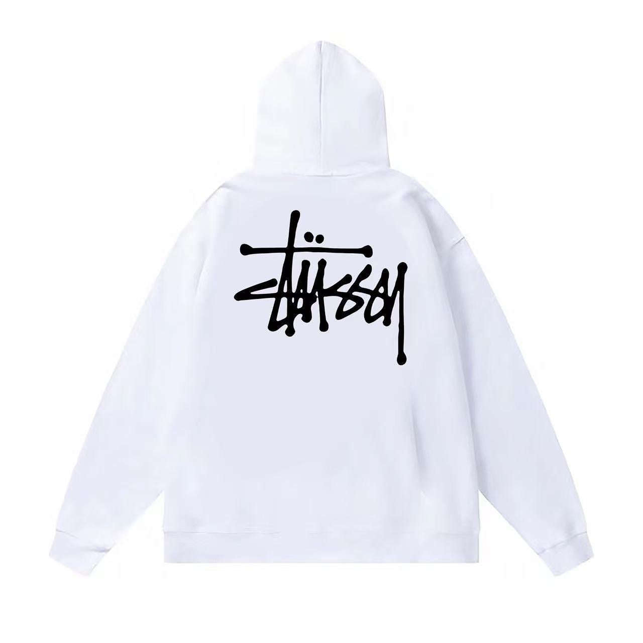 ✧ stüssy basic hoodie