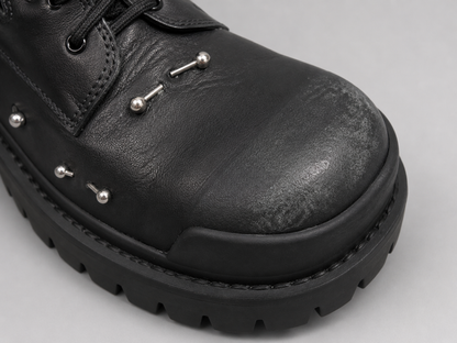 ✧ balenciaga botas con piercing