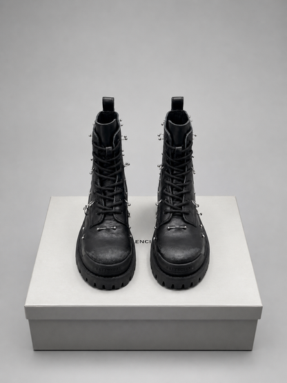 ✧ balenciaga botas con piercing