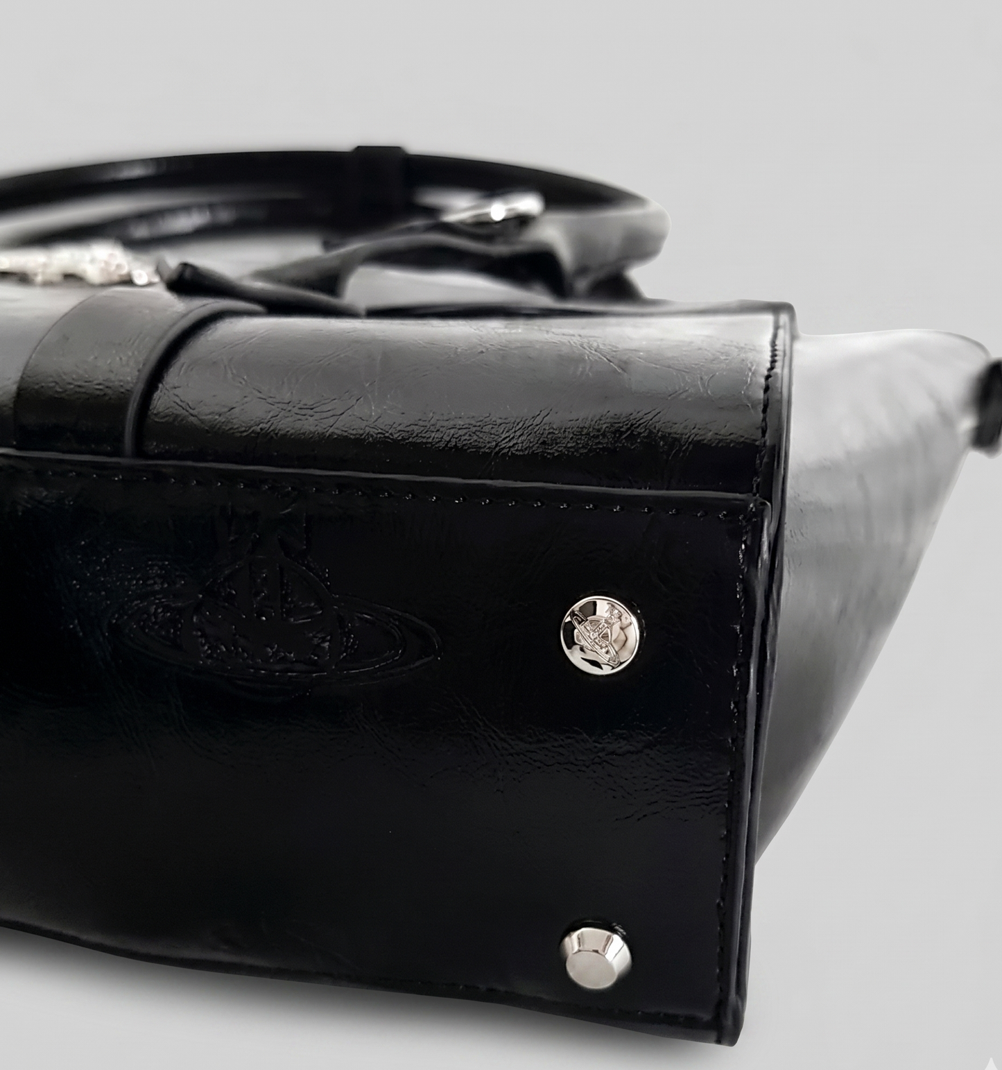 vivienne westwood the black orb satchel