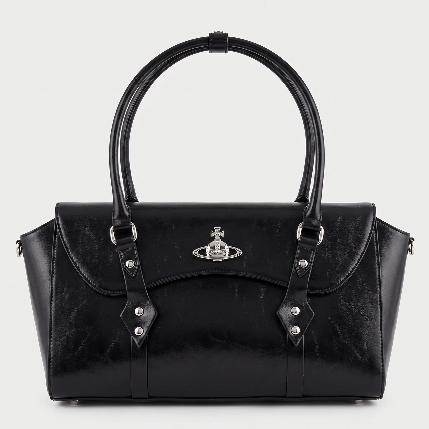 vivienne westwood the black orb satchel