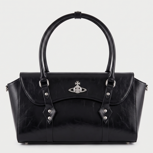 vivienne westwood the black orb satchel