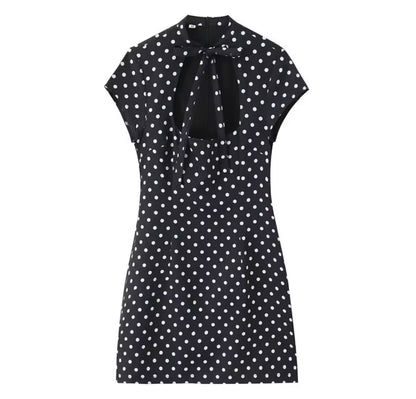 vestido polka dot