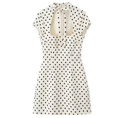 vestido polka dot