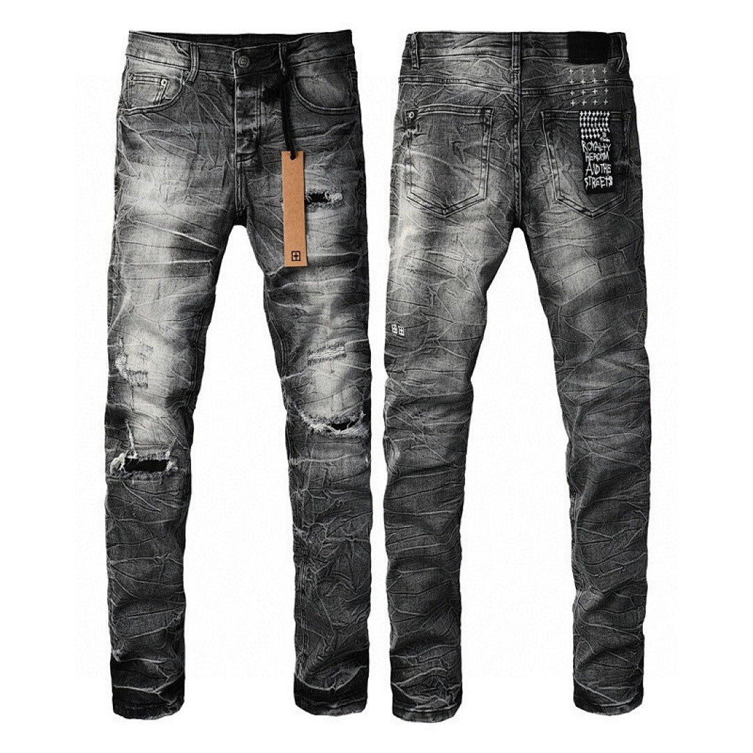 jeans purple