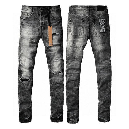 jeans purple