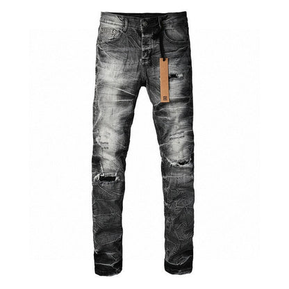 jeans purple
