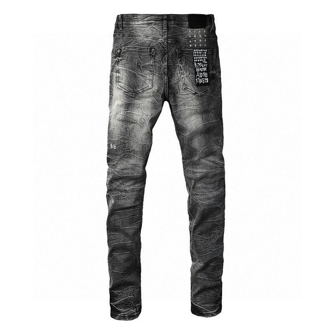 jeans purple