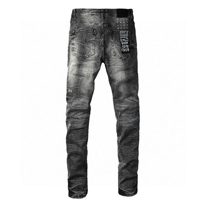 jeans purple