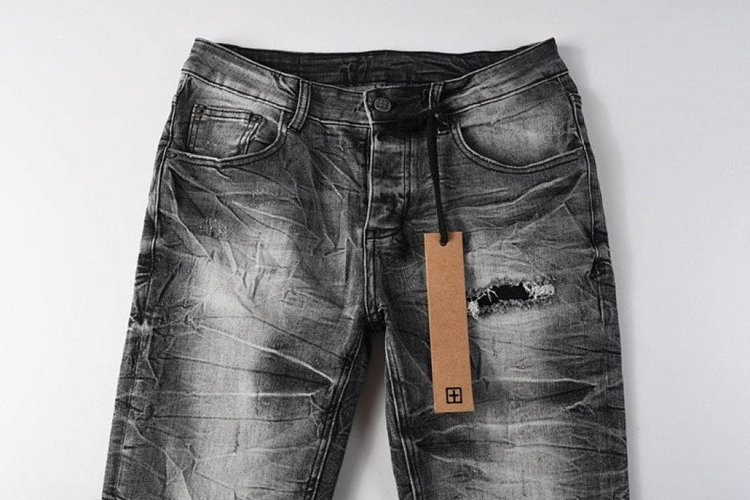 jeans purple