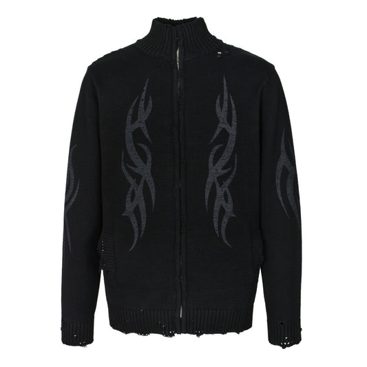 ✧ balenciaga knit zip-up