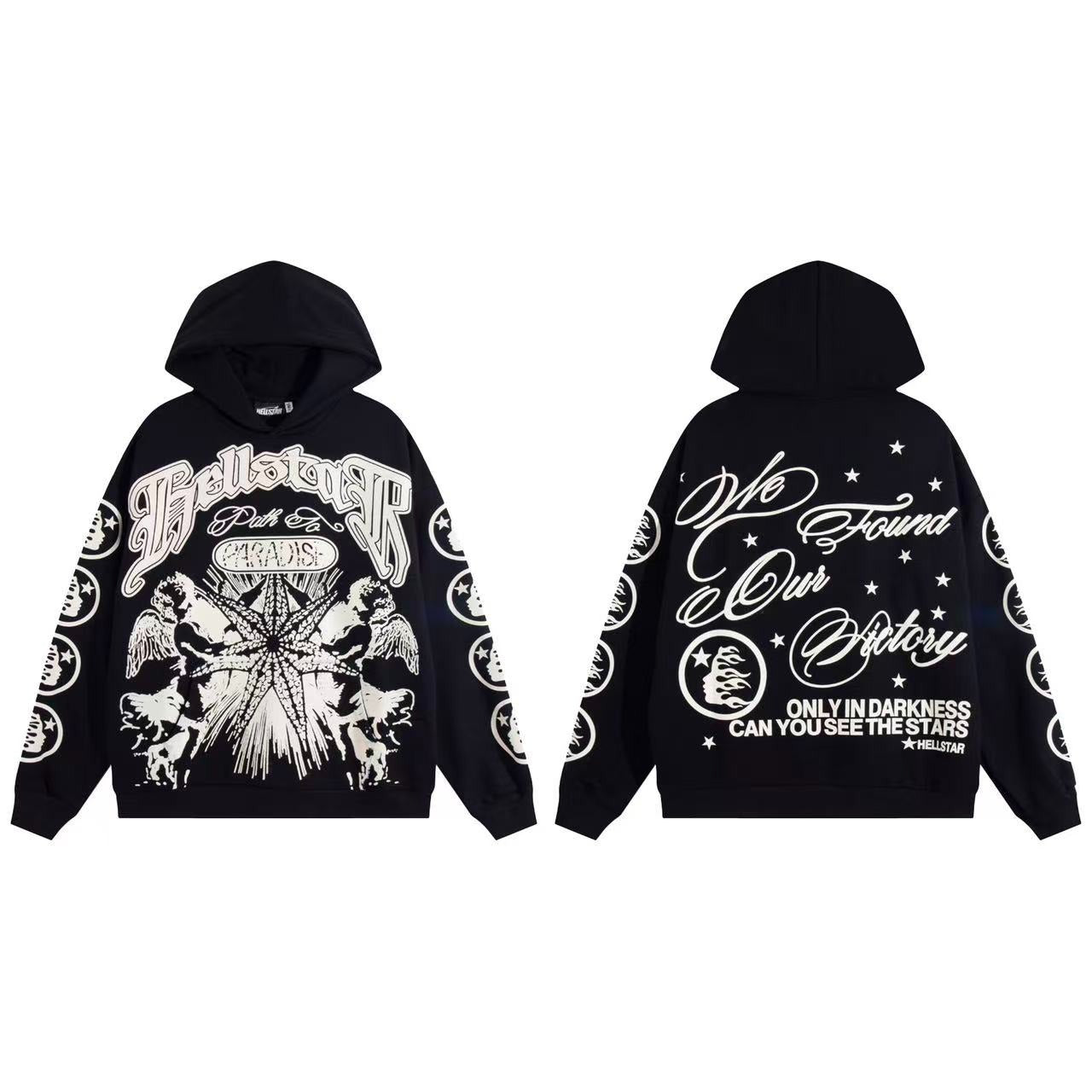 ✧ hellstar “path to paradise” hoodie