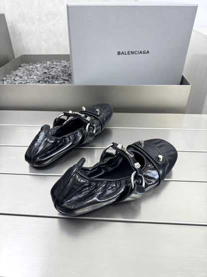 balenciaga bailarinas mary jane negras