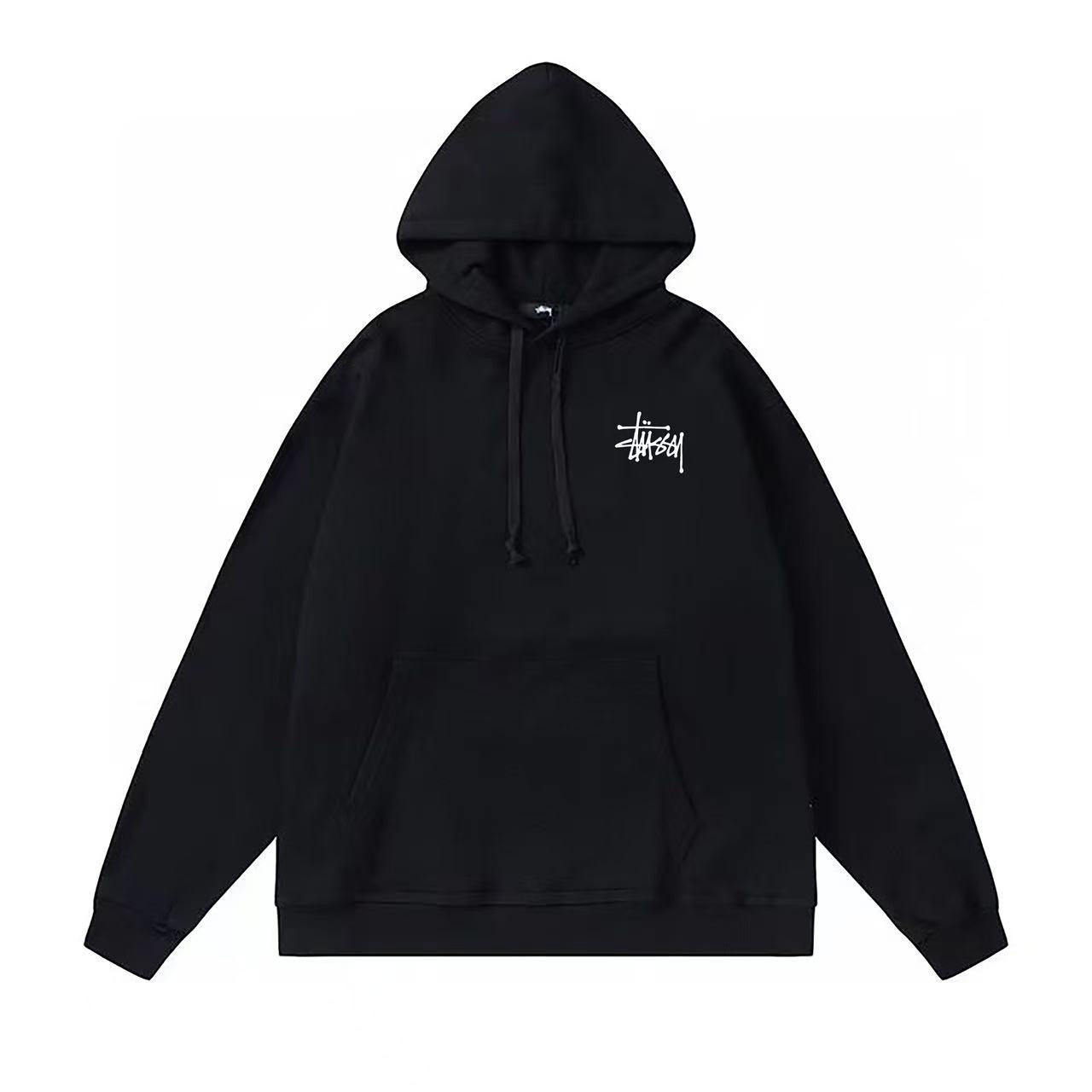 ✧ stüssy basic hoodie