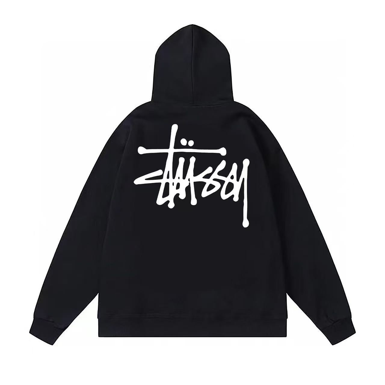 ✧ stüssy basic hoodie